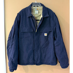 Carhartt FR Chore Jacket Mens Size XL Flame Resistant Barn Quilted Lined Jacket